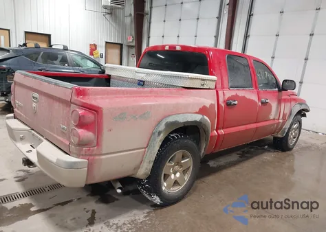 2005 Dodge Dakota Slt z USA, uszkodzony, nr VIN 1D7HW48N55S273493
